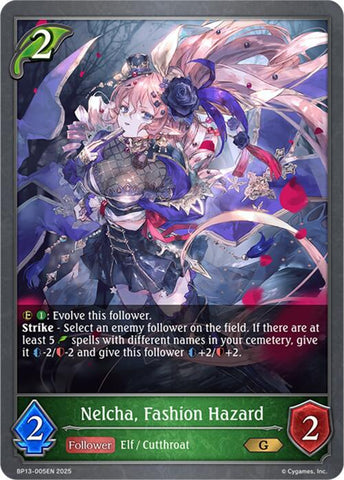 Nelcha, Fashion Hazard (BP13-005EN) [Dominion of Darkness]
