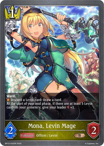 Mona, Levin Mage (BP13-032EN) [Dominion of Darkness]