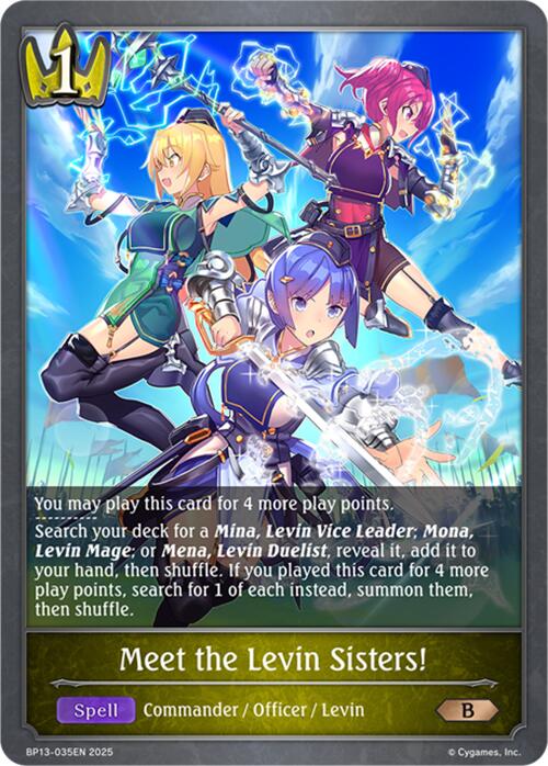 Meet the Levin Sisters! (BP13-035EN) [Dominion of Darkness]