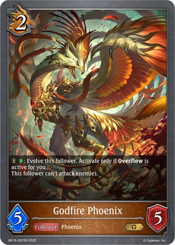 Godfire Phoenix (BP13-057EN) [Dominion of Darkness]