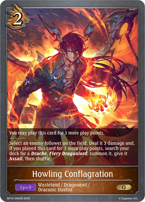 Howling Conflagration (BP13-060EN) [Dominion of Darkness]