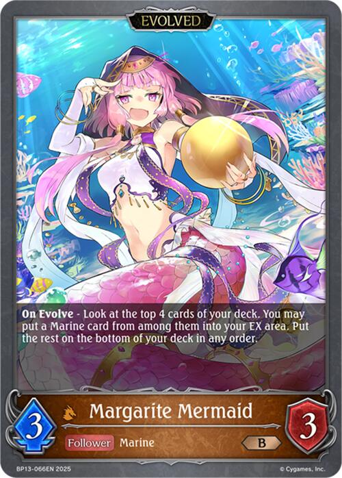 Margarite Mermaid (Evolved) (BP13-066EN) [Dominion of Darkness]