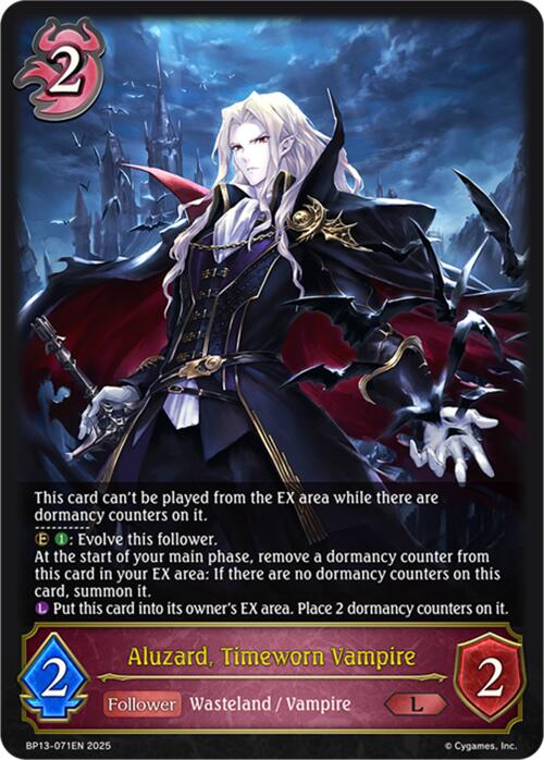 Aluzard, Timeworn Vampire (BP13-071EN) [Dominion of Darkness]