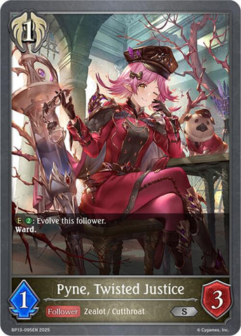 Pyne, Twisted Justice (BP13-095EN) [Dominion of Darkness]