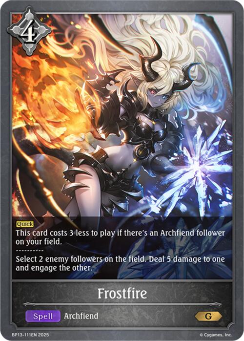 Frostfire (BP13-111EN) [Dominion of Darkness]