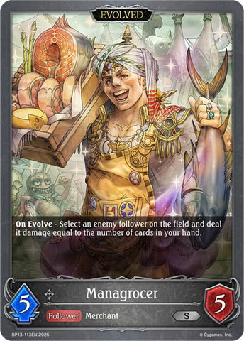 Managrocer (Evolved) (BP13-113EN) [Dominion of Darkness]