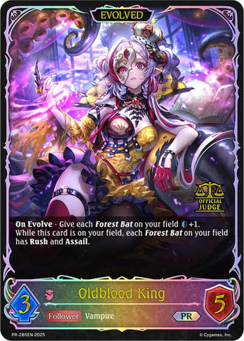 Oldblood King (Evolved) (Official Judge) (PR-285EN) [Promotional Cards]