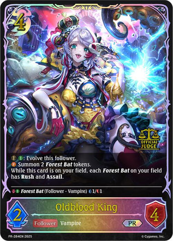 Oldblood King (Official Judge) (PR-284EN) [Promotional Cards]