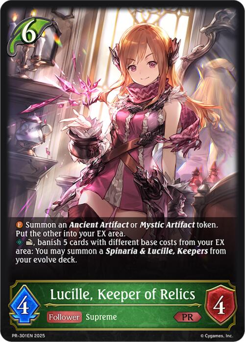 Lucille, Keeper of Relics (PR-301) (PR-301EN) [Promotional Cards]