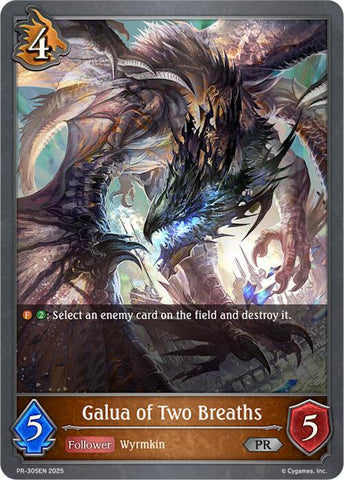 Galua of Two Breaths (PR-305) (PR-305EN) [Promotional Cards]