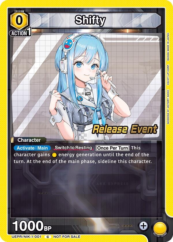 Image for Shifty (UE14BT_RE) (UEPR/NIK-1-001) - Union Arena