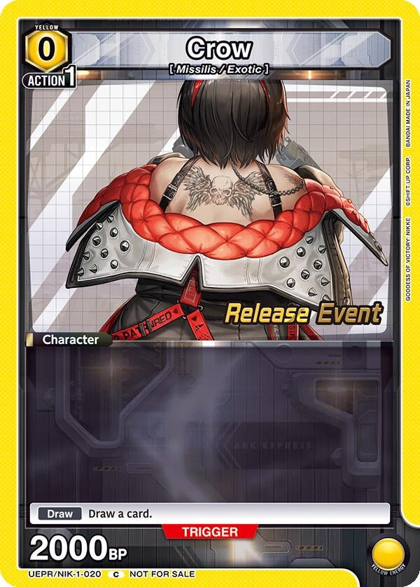 Image for Crow (020) (UE14BT_RE) (UEPR/NIK-1-020) - Union Arena