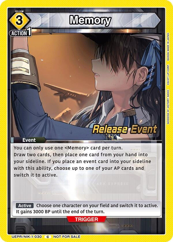 Image for Memory (UE14BT_RE) (UEPR/NIK-1-030) - Union Arena