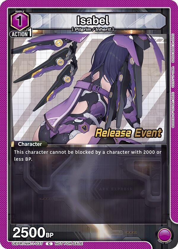 Image for Isabel (037) (UE14BT_RE) (UEPR/NIK-1-037) - Union Arena