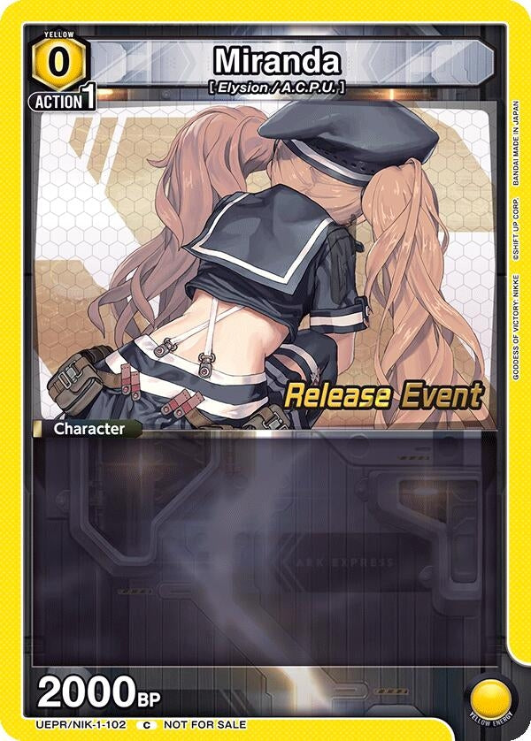 Image for Miranda (UE14BT_RE) (UEPR/NIK-1-102) - Union Arena