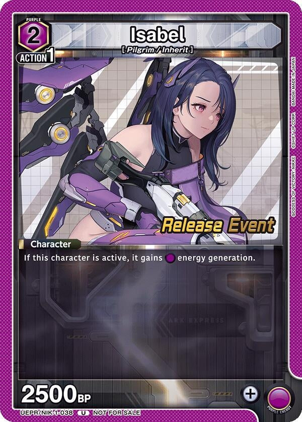 Image for Isabel (038) (UE14BT_RE) (UEPR/NIK-1-038) - Union Arena