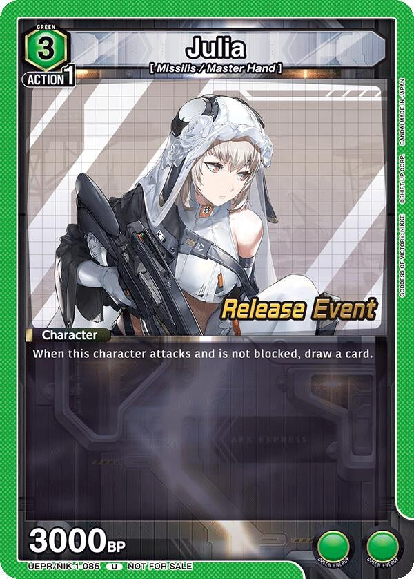 Image for Julia (UE14BT_RE) (UEPR/NIK-1-085) - Union Arena