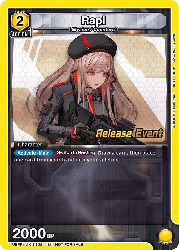 Image for Rapi (105) (UE14BT_RE) (UEPR/NIK-1-105) - Union Arena