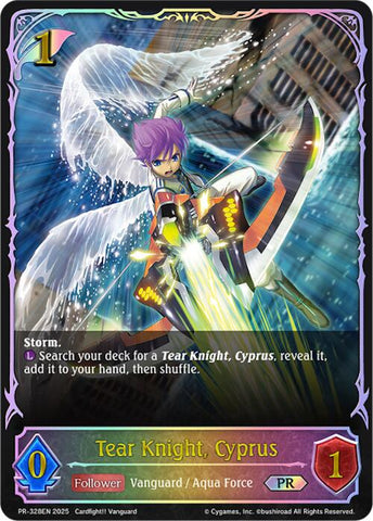 Tear Knight, Cyprus (PR-328) (PR-328EN) [Promotional Cards]