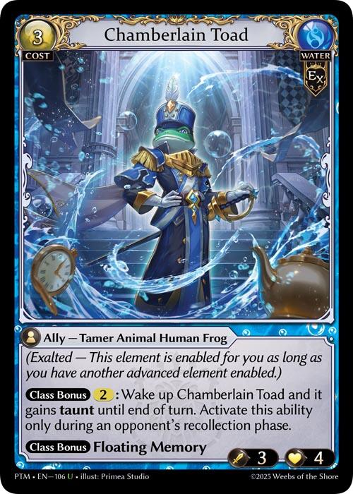 Chamberlain Toad (106) [Phantom Monarchs]