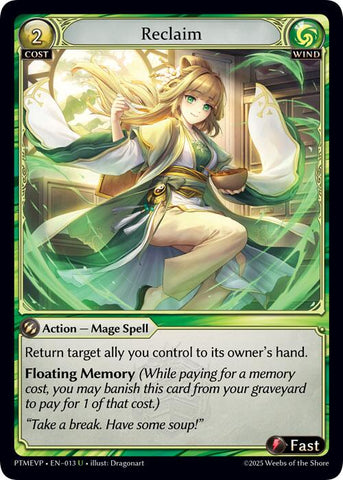 Reclaim (013) [Phantom Monarchs Event Pack]