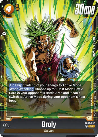 Broly (FB08-087) [Saiyan's Pride]