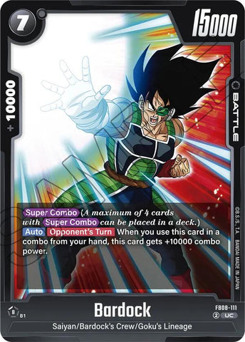 Bardock (FB08-111) [Saiyan's Pride]