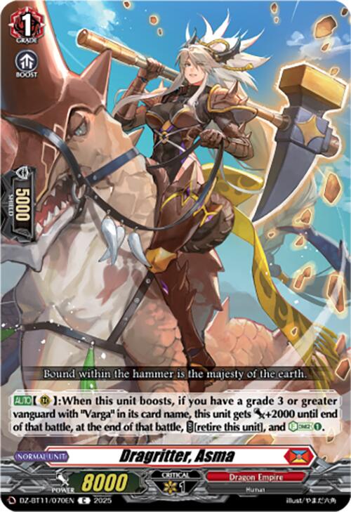 Dragritter, Asma (DZ-BT11/070EN) [Symphony of Might & Bloom]