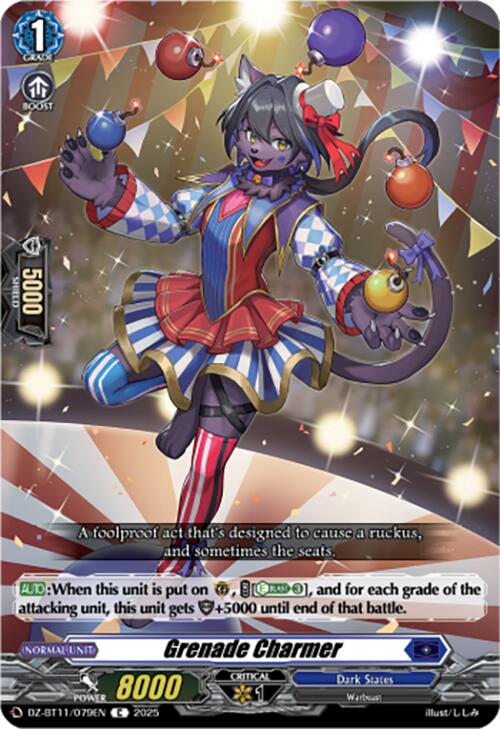 Grenade Charmer (DZ-BT11/079EN) [Symphony of Might & Bloom]