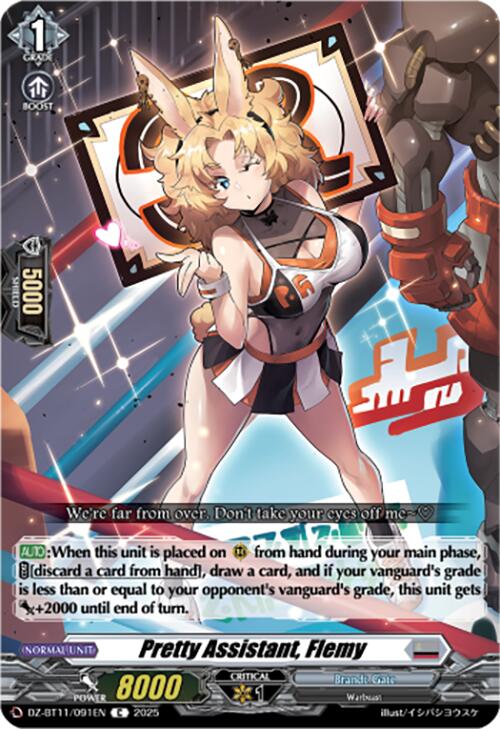 Pretty Assistant, Flemy (DZ-BT11/091EN) [Symphony of Might & Bloom]