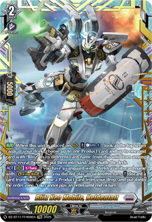 Blitz Neo Mobile, Heldentatt (DZ-BT11/FFR09EN) [Symphony of Might & Bloom]