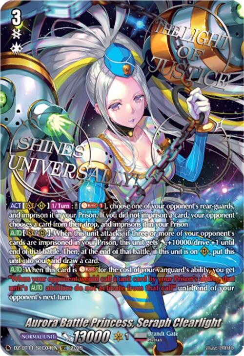 Aurora Battle Princess, Seraph Clearlight (DZ-BT11/SEC04EN) [Symphony of Might & Bloom]