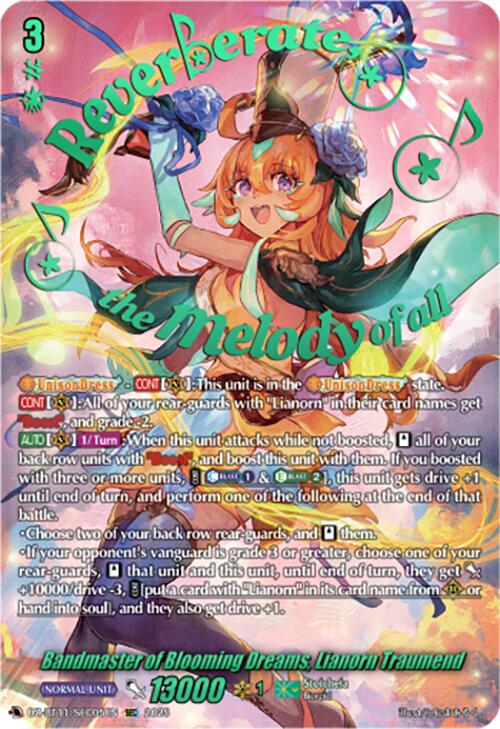 Bandmaster of Blooming Dreams, Lianorn Traumend (DZ-BT11/SEC05EN) [Symphony of Might & Bloom]