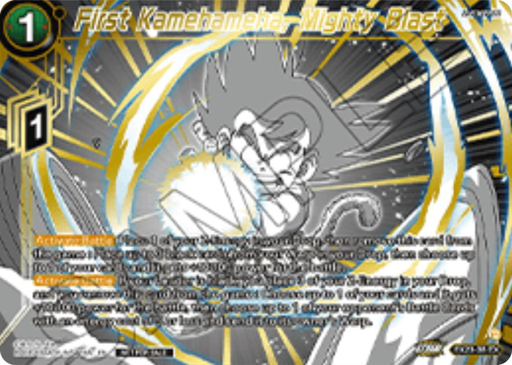 First Kamehameha, Mighty Blast (Championship 2025 Finals Premium Pack) (EX23-38) [Tournament Promotion Cards]
