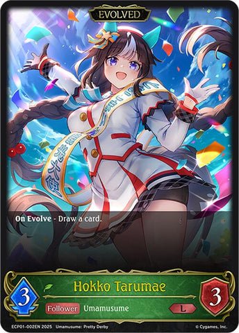 Hokko Tarumae (Evolved) (ECP01-002EN) [Umamusume: Pretty Derby EX Crossover Set]