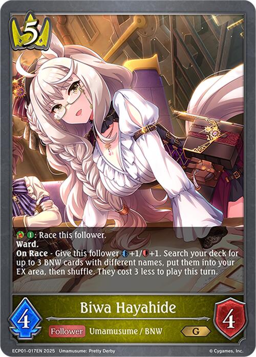 Biwa Hayahide (ECP01-017EN) [Umamusume: Pretty Derby EX Crossover Set]