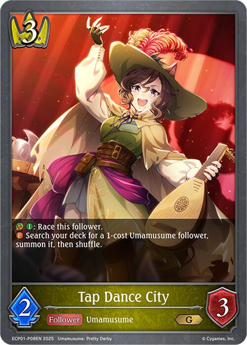 Tap Dance City - P08EN (Foil) (ECP01-P08EN) [Umamusume: Pretty Derby EX Crossover Set]
