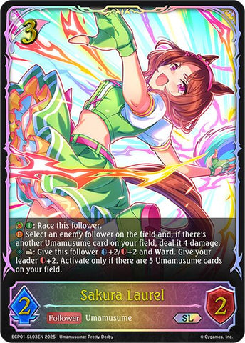 Sakura Laurel (ECP01-SL03EN) [Umamusume: Pretty Derby EX Crossover Set]