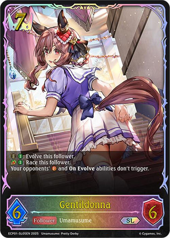 Gentildonna (ECP01-SL05EN) [Umamusume: Pretty Derby EX Crossover Set]