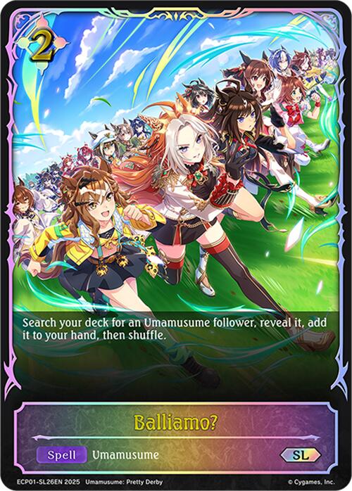 Balliamo? (ECP01-SL26EN) [Umamusume: Pretty Derby EX Crossover Set]