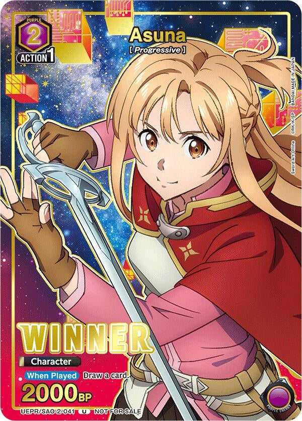 Image for Asuna (041) (Winner) (UEPR) (UEPR/SAO-2-041) - Union Arena