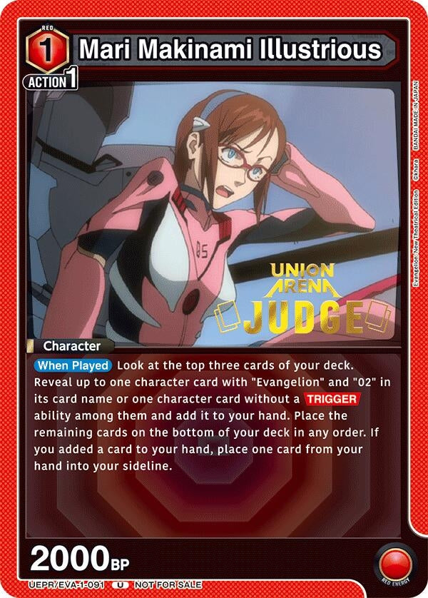 Image for Mari Makinami Illustrious (Judge Pack) (UEPR) (UEPR/EVA-1-091) - Union Arena