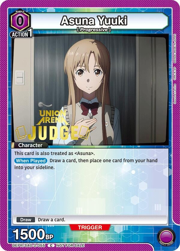 Image for Asuna Yuuki (Judge Pack) (UEPR) (UEPR/SAO-2-055) - Union Arena