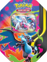 Mega Charizard booster pack tin