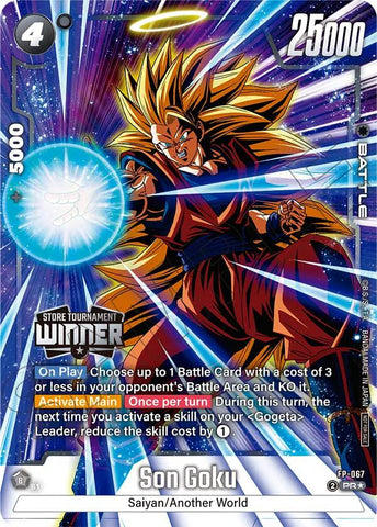 Son Goku (Tournament Pack -Winner- 09) [Fusion World Tournament Cards]