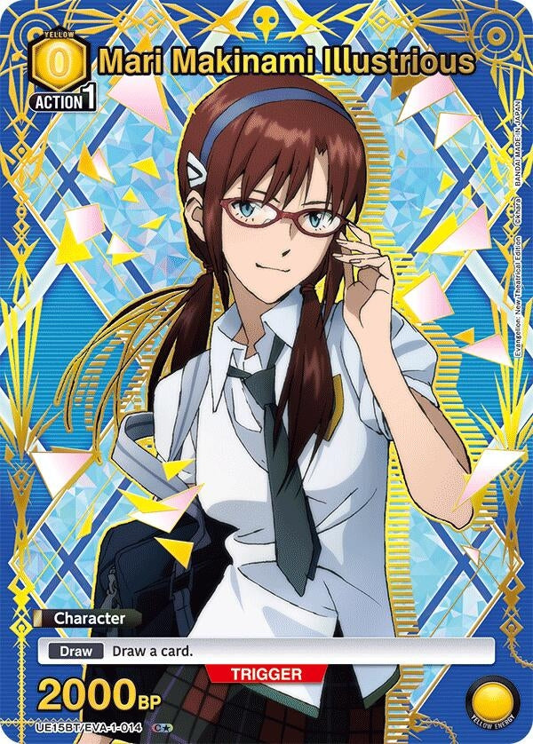 Image for Mari Makinami Illustrious (014) (C*) (UE15BT) (UE15BT/EVA-1-014) - Union Arena