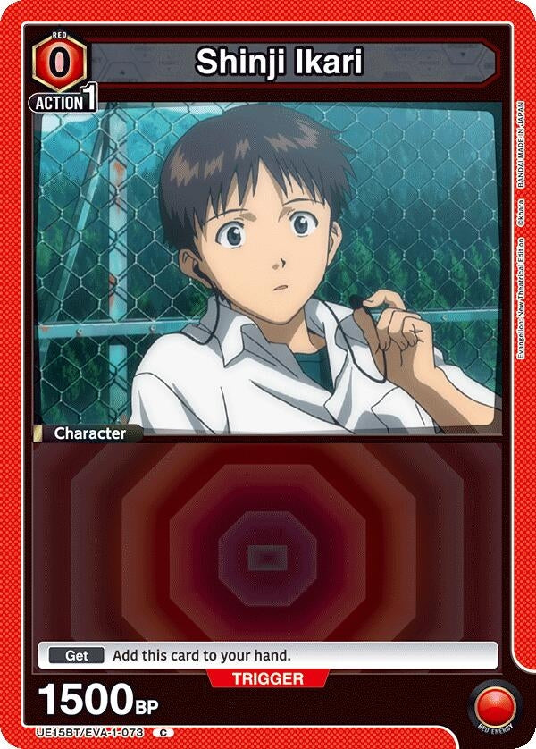 Image for Shinji Ikari (073) (UE15BT) (UE15BT/EVA-1-073) - Union Arena