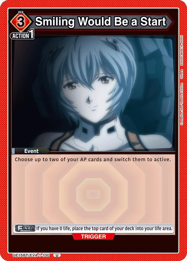 Image for Smiling Would Be a Start (UE15BT) (UE15BT/EVA-1-100) - Union Arena