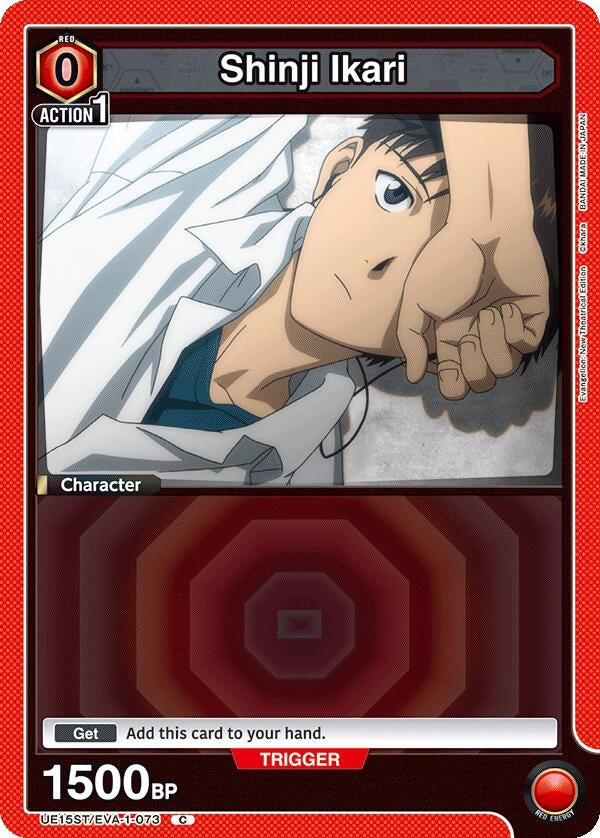 Image for Shinji Ikari (073) (UE15ST) (UE15ST/EVA-1-073) - Union Arena