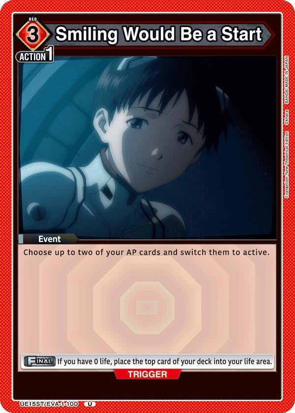 Image for Smiling Would Be a Start (UE15ST) (UE15ST/EVA-1-100) - Union Arena
